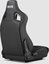 Next Level Racing | PU Leather and Suede | Reclining Seat | ERS4 Elite PU Leather & Suede Edition | Black