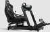 Next Level Racing | PU Leather and Suede | Reclining Seat | ERS4 Elite PU Leather & Suede Edition | Black