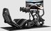 Next Level Racing | Steel | Racing Simulator Cockpit | F-GT Pro Formula and GT Black Edition | Black
