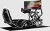 Next Level Racing | Steel | Racing Simulator Cockpit | F-GT Pro Formula and GT Grey Edition | Grey