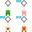 Paladone Minecraft Backpack Buddies + Reveals 24 pcs