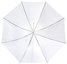 Caruba Flash Umbrella Transparent White 109 cm