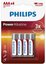 Philips Baterries Power Alkaline AAA 4pcs blister
