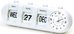 Platinet alarm clock January, white (43627)