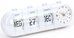 Platinet alarm clock January, white (43627)