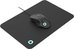 Platinet mouse PMOM010 + mousepad, black (45571)