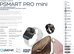 Platinet smartwatch PSMART PRO mini PSMART10B, black (46206)