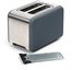 Platinet toaster PETVWGR, grey