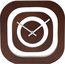 Platinet wall clock September (43635)