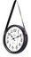 Platinet wall clock Strip (45564)