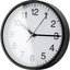 Platinet wall clock Wink, black (45954)