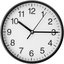 Platinet wall clock Wink, black (45954)