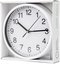 Platinet wall clock Wink, white (45955)