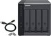 QNAP | 4-Bay | TR-004 | Up to 4 HDD/SSD Hot-Swap | Micro processor with hardware RAID