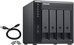 QNAP | 4-Bay | TR-004 | Up to 4 HDD/SSD Hot-Swap | Micro processor with hardware RAID
