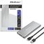 Qoltec Enclosure M.2 SSD drive SATA,NGFF,USB 3.0,2TB