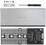 Qoltec Enclosure M.2 SSD drive SATA,NGFF,USB 3.0,2TB