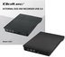 Qoltec external DVD/CD writer USB 3.0, black