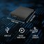Qoltec external DVD/CD writer USB 3.0, black