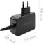 Qoltec GaN POWER PRO charger 1xUSB C, 65W, 5 20V