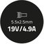 Qoltec Notebook adapter for Asus 90W 19V 4.9A 5.52.5