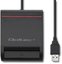 Qoltec Smart chip card scanner USB 2.0 Plug&play