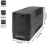 Qoltec Uninterruptible power supply, 1000VA, 600W