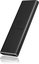 Raidsonic External USB 3.0 enclosure for M.2 SSD IB-183M2 SATA, Portable Hard Drive Case, USB 3.0 Type-A