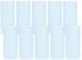 Redleaf PicMe thermal paper - 4.70 m, blue 10 pcs.