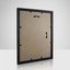 Rėmelis KNOR Izabela 21x30 juodas matinis|plastikinis|15mm|plexi