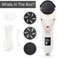 Rio PEDI5-EU/1.1 Go Smooth Electric Foot File With Vacuum Action, White