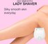 Rio SHSH-WH-BOT-EU/1.0 Go Smooth Lady Shaver, White