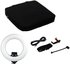 Caruba Round Vlogger 12 inch LED set met tas   Black
