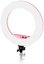 Caruba Round Vlogger 18 inch LED set Economy met tas   Pink