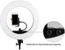 Caruba Round Vlogger 18 inch LED set PRO met tas   Black
