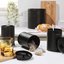 Russell Hobbs RH03270 Liniera 4-Piece Countertop Set, Black