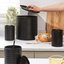 Russell Hobbs RH03270 Liniera 4-Piece Countertop Set, Black