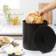 Russell Hobbs RH03270 Liniera 4-Piece Countertop Set, Black