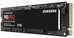 Samsung 990 PRO 2000 GB, SSD form factor M.2 2280, SSD interface PCIe Gen4x4, Write speed 6900 MB/s, Read speed 7450 MB/s