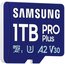 Samsung microSD Card MB-MD1T0SA/WW 1TB PRO+ + adapter MB-MD1T0SA/EU