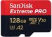 SanDisk microSDXC 128GB Extreme Pro A2 C10 V30 UHS-I U3