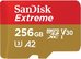 Sandisk карта памяти microSDXC 256GB Extreme + адаптер