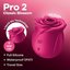 Satisfyer air impulse vibrator Pro 2 Classic Blossom