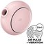 Satisfyer air pulse + vibrator Pro To Go 3, rose