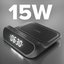 SBS alarm clock + wireless charger 15W