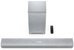 Sharp HT-SBW53121(SL) Q 3.1.2 Dolby Atmos/ DTS:X Soundbar with Wireless Subwoofer, Silver | Sharp
