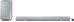 Sharp HT-SBW55121(SL) Q 5.1.2 Dolby Atmos/ DTS:X Soundbar with Wireless Subwoofer, Silver | Sharp