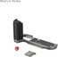 SmallRig Silicone L-Shape Handle for X-T50 (Charcoal Silver)4712
