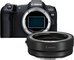 Canon EOS R8 body + adapter EF-EOS-R