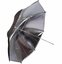 Skėtis Umbrela 109cm Black/Silver
